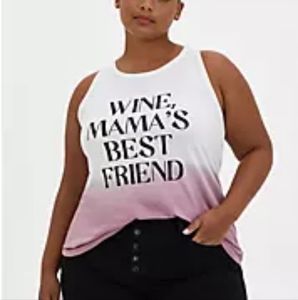 Torrid Tank Wine Mama's Best Friend